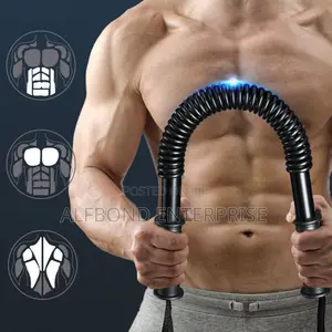 Power Twister 60kg – Adjustable Steel Power Twister Chest Expander Bar