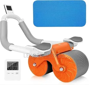Abdominal Wheel Automatic Rebound Elbow Support Anti Slip