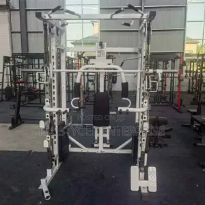 Smith Machine With 100kg Olympic Weight Plates