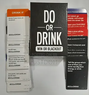 Brand New Do or Drink Game | Fun Adult Party Game Filled with Dares and Challenges