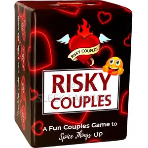 RISKY COUPLES Card Game | Fun Activities for Couples - Drinking Game Edition