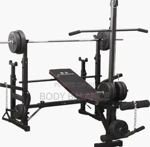 Full Gym Set-Up (With 50kg Weight)
