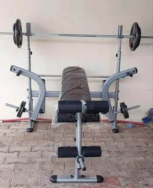 Bench Press Set With 45kg Weight