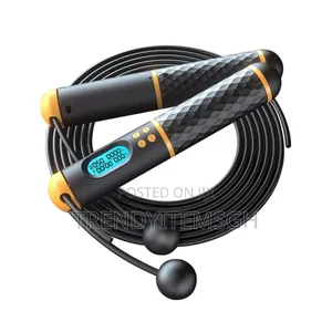 2-in-1 3m Digital Cordless Skipping Rope With Non Slip Handle