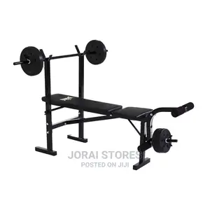 Weight Bench – Cast Iron / Rubber Hex Dumbbell Set