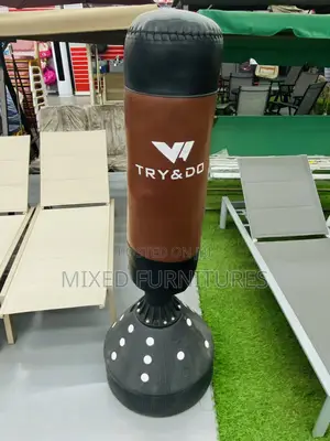 Heavy Punching Boxing Bag With Cup Base Freestanding