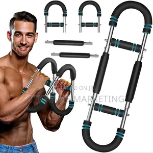 Power Body Builder – Adjustable Steel Power Twister Bar Chest Expander