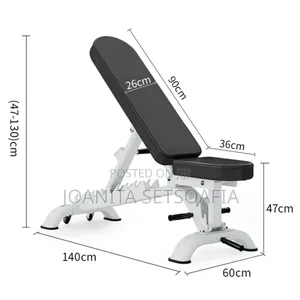 Commercial Bench Press – Adjustable Weight Training Bench