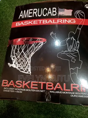 Basketball Ball Ring – Official Size Indoor/Outdoor Basketball Ring & Hoop
