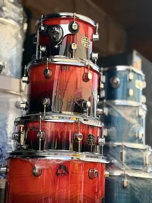 Mapex Five Set Drums With Two Cymbals (Original Grade A)