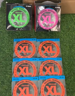 D'addario XL Nickel Electric Guitar Strings | Solid Body | Dynamic Pickups | Stage-Ready Electric Guitar