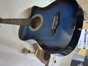 Acoustic Guitar Blue
