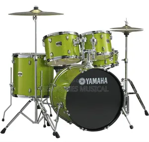 Yamaha Lemon Green 5-Piece Drumset