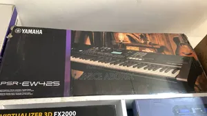 Yamaha Keyboard PSR EW425 | Touch-Sensitive Keys | Built-in Voices & Rhythms | Beginner to Pro