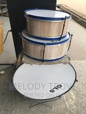 GLS Marching Drumset (Brown Colour)