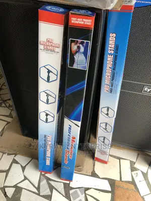 Pro Microphone Stand | Adjustable Boom Arm | Stable Base | Stage & Studio Ready