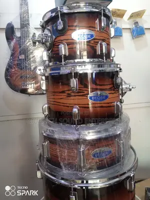 Pearl Drums Set – Complete 5-Piece Professional Acoustic Drum Kit