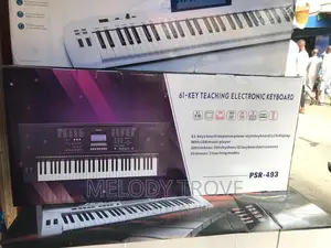 PSR-493 61-Key Teaching Electronic Keyboard