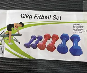 12kg Dumbells Fitness Kit