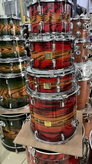 5 Set Original Tama Drums With Two Cymbals