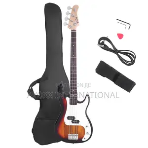 Glarry Electric Bass Guitar Full Size 4 String | Electric Bass Guitar | Full-Scale Neck | Stage & Studio Ready