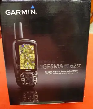 Garmin Gpsmap 62st Handheld W Box Accessories | Touchscreen | 3" Color Display | 100K Topo Maps | IPX7 Waterproof | Hiking GPS | Fairly Used - Excellent Condition