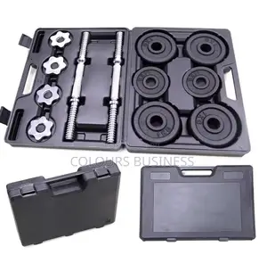 10kgdumbbell/Barbell – Cast Iron / Rubber Hex Dumbbell Set