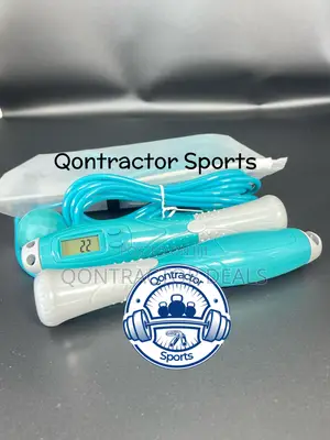 Qontractor Sports Skip Rope With Counter And Skip Ball