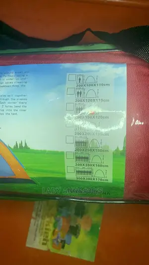 Manual Camp Tent | Waterproof Rainfly | Mesh Ventilation | Aluminum Poles | Easy Setup | All-Season