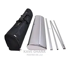 Roll-Up Pull-Up Banner Stand 85×200cm – Quality Display Stand for Business Advertising