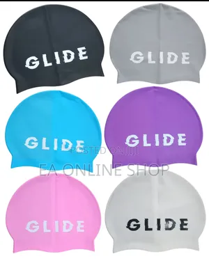 Glide Silicone Swimming Cap for Kids and Adults
