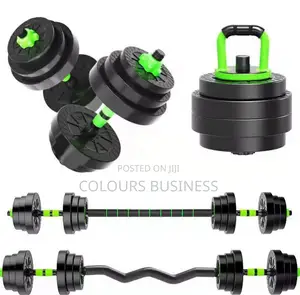 30kg Dumbbell/Barbell /Curling /Kettle Bell (5 in 1 )