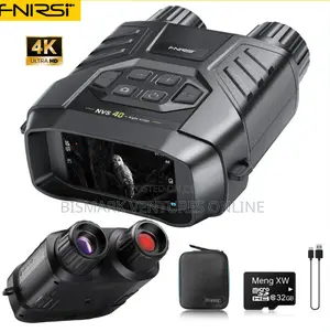 Digital Night Vision Binocular Device Fnirsi NVS-40 | Night Vision | 6x Electronic Zoom | 25mm Lens | Low-Light Hunting & Security