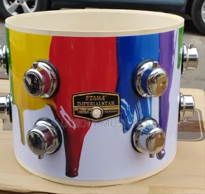 TAMA Imperialstar 5-Piece Acoustic Drum Set – Dark Blue, 6-Ply Poplar Shells & 2 Cymbals