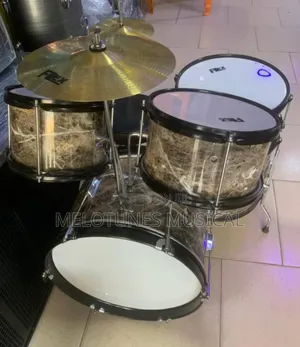 5-Piece Acoustic Drum Set – Complete Hardware & Cymbal Package