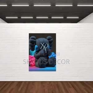KAWS Wall Art Canvas Print – Stylish Inspirational KAWS Art for Home & Office Décor