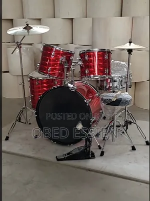 Set of Drums – Complete 5-Piece Professional Acoustic Drum Kit