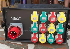 12-Channel Power Rack Distributor – 63A 5-Pin Main Input, 16A Output Channels for Stage & Studio