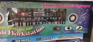 Canto 54-Key Electronic Keyboard for Kids & Beginners – Built-In Songs, Demo Tunes & Learning Modes