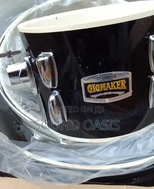 Yamaha Gig-maker 5-piece Drumset -black | 5-Piece Shell Pack | Cymbals & Hardware Included | Live & Studio