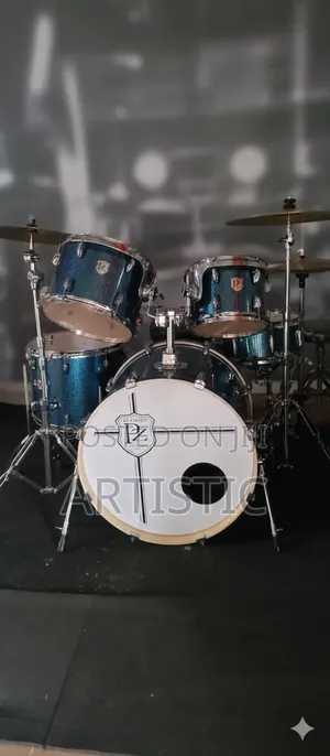 Pz Five Set Drums | Professional Drum Kit | Durable Build | Stage & Studio Ready