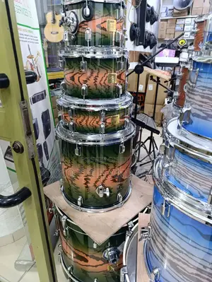 Tama 5 Set Drums [ Double Cymbals ] | 5-Piece Shell Pack | Cymbals & Hardware Included | Live & Studio