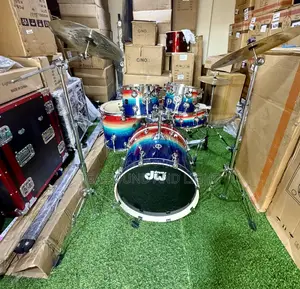 Dw 5pcs Complete Drum Set [3 Cymbals]