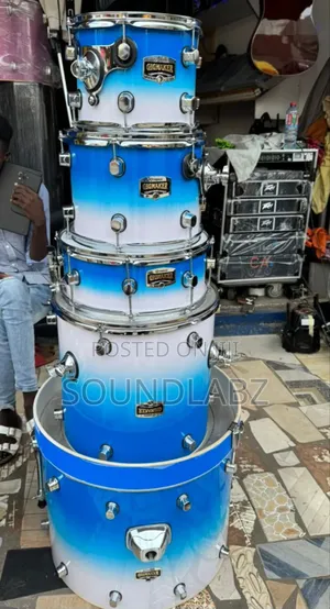 Original Yamaha 5set Drumset With Cymbals – Complete Drum Cymbal Set for Beginners & Professionals