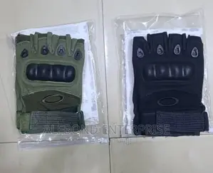 Gym Gloves – Leather Fingerless Gym & Weightlifting Gloves