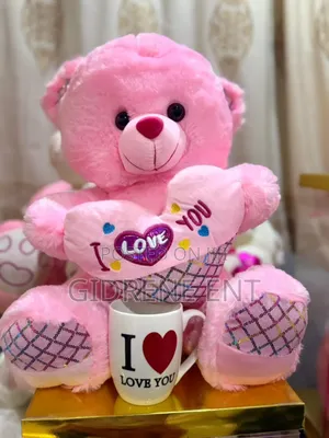 Valentine's Day Gift Package – Romantic Gift Box with Teddy Bear, Flowers & Chocolates