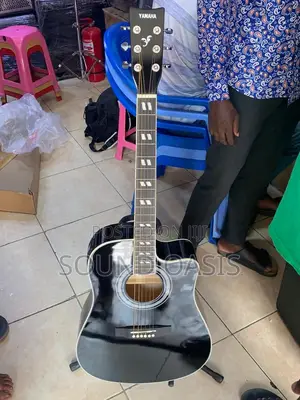 Yamaha Semi-Acoustic Guitar (Black)