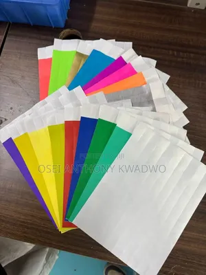 Tyvek Waterproof Event Wristband – Durable Disposable Paper Wristband for Shows & Events