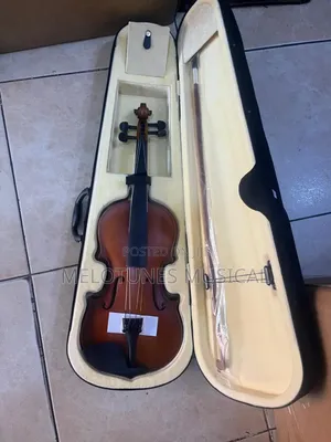 Olympic 4by4 Violin - Professional Grade | Spruce Top | Maple Back | Ebony Fingerboard | Bow & Rosin Included