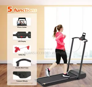 Folding Treadmill For Home And Gym - Portable